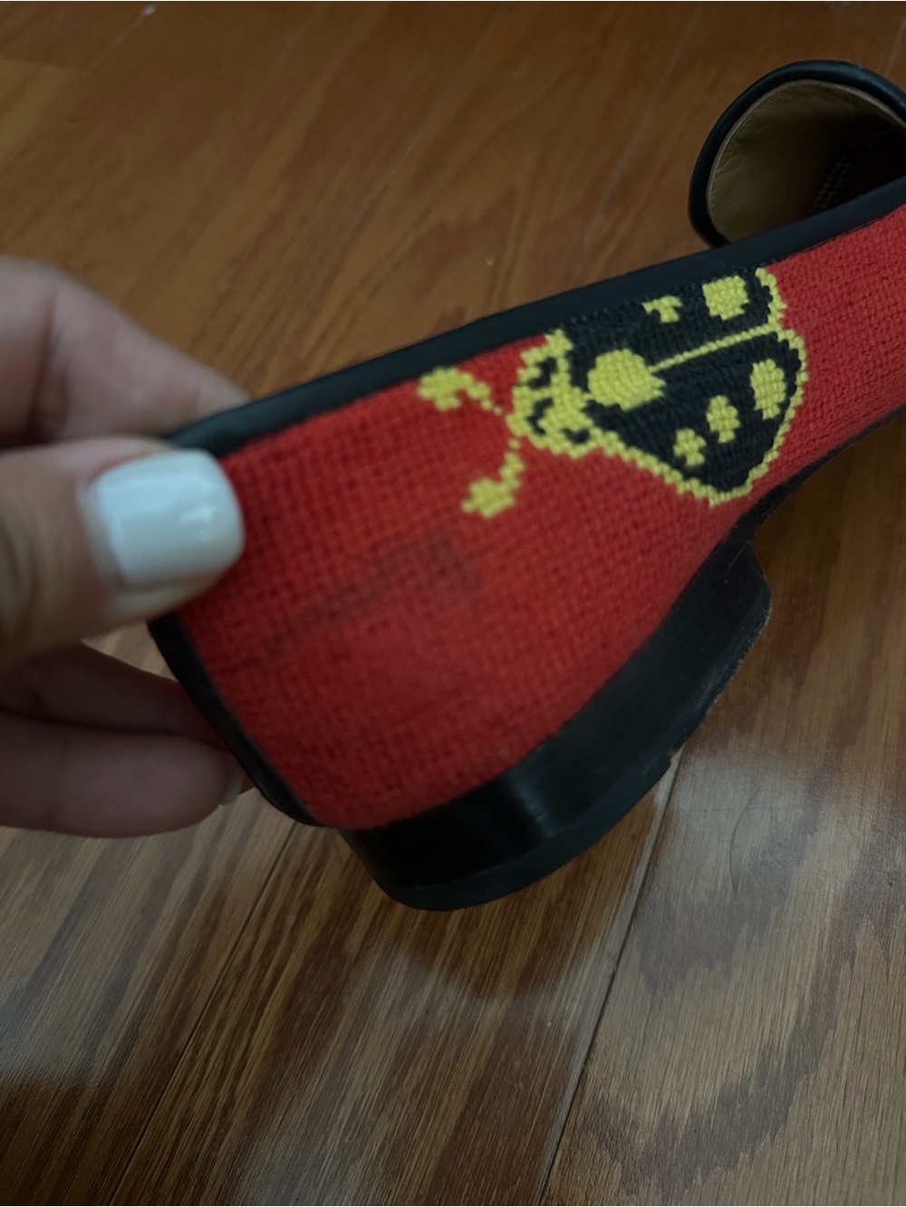 Needlepoint Slippers - Picture 6 of 6